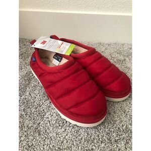 UGG Tasman Puff 3M Thinsulate Lined Slippers Men’s Size 11 Red